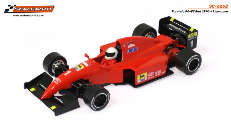 SC-6262  Scaleauto Ferrari F1-90 641 Alain Prost #1